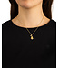 Buddha XS Hanger Verguld Zilver