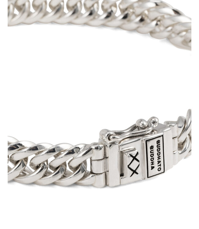 Buddha to Buddha Buddha to Buddha Schakel Mini Armband Zilver