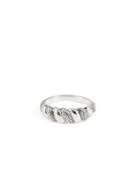 Buddha to Buddha Ellen Ring Spiraal Gradient Zilver