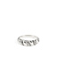 Buddha to Buddha Ellen Ring Spiral Gradient Silber