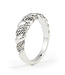 Buddha to Buddha Exclusieve Ellen Ring Spiral Gradient van 925 Sterling Zilver – Gratis Gravure