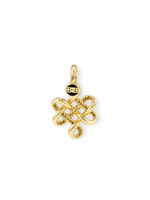 Buddha to Buddha Endless Knot XS Hanger Verguld Zilver