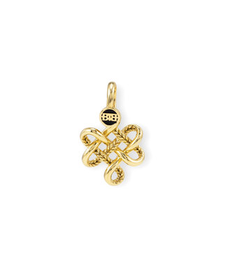 Buddha to Buddha Endless Knot XS Hanger Goud Verguld