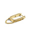 Buddha to Buddha Essential Hoop Chainlink Zilver Single Piece