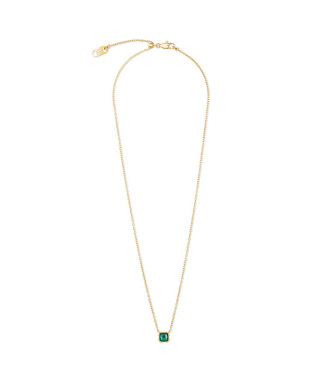 Coeur de Lion Necklace Green 1301/10-0500