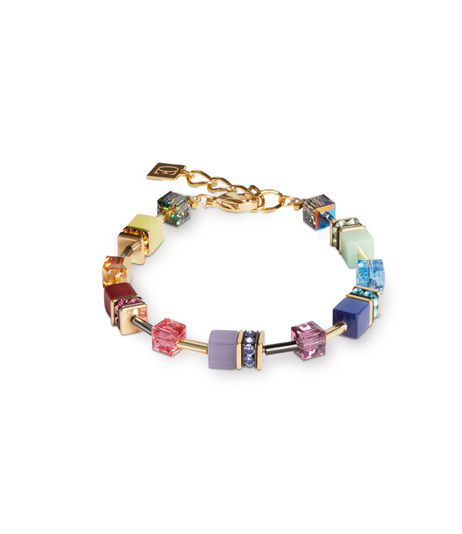 Coeur de Lion Bracelet Multicolor Goudkleurig 2838/30-1516