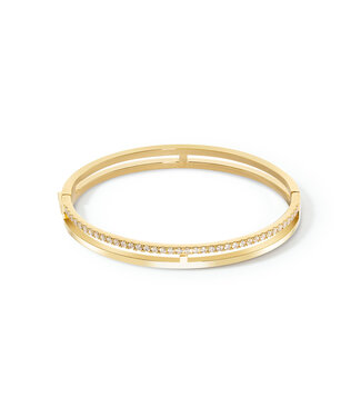 Coeur de Lion Bangle Crystal-Goudkleurig 0136/32-1816