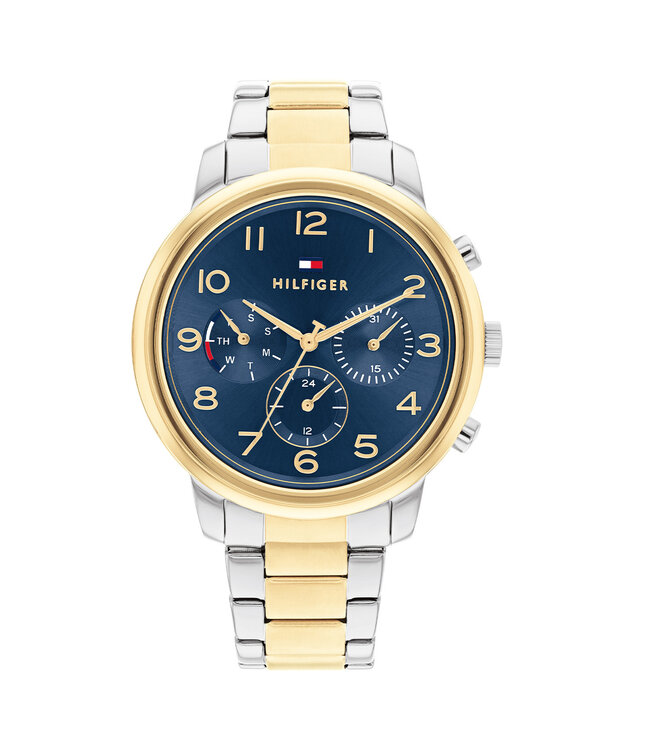 Tommy Hilfiger Watches TH1782524 Horloge Dames Staal Bi-color Schakelband 38mm