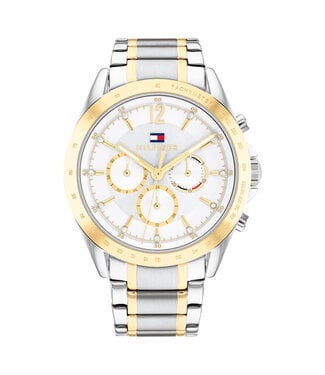 Tommy Hilfiger TH1782555 Horloge Dames Staal Bi-color Schakelband 40mm