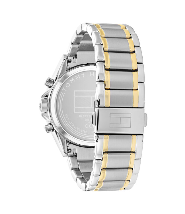 Tommy Hilfiger TH1782555 Horloge Dames Staal Bi-color Schakelband 40mm