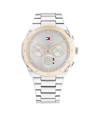 Tommy Hilfiger Tommy Hilfiger TH1782574 Horloge Dames Zilverkleurig 38mm