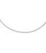 Zilver collier anker gediamanteerd