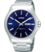 Lorus Horloge Heren Staal Bracelet Blauw
