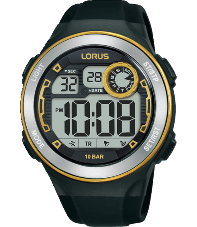 Lorus Horloge Lorus Digitaal Herenhorloge R2379NX9