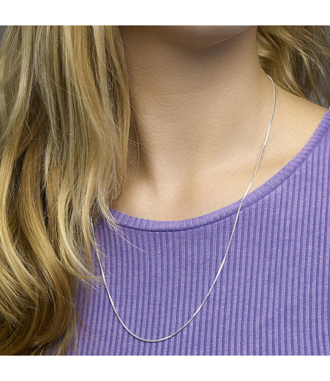 Zilver collier venetiaans