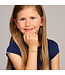 Gouden kinderarmband 11-13 cm met vlinder