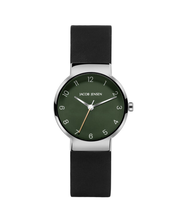 Jacob Jensen Jacob Jensen Timeless Nordic Classic 194 – Ø 29 mm Titan Damen­armbanduhr