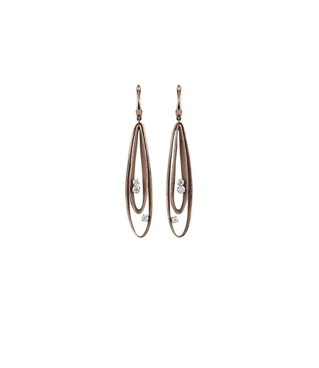 Annamaria Cammilli Velaa Series Earrings, 18Kt Dia ct. 0.38