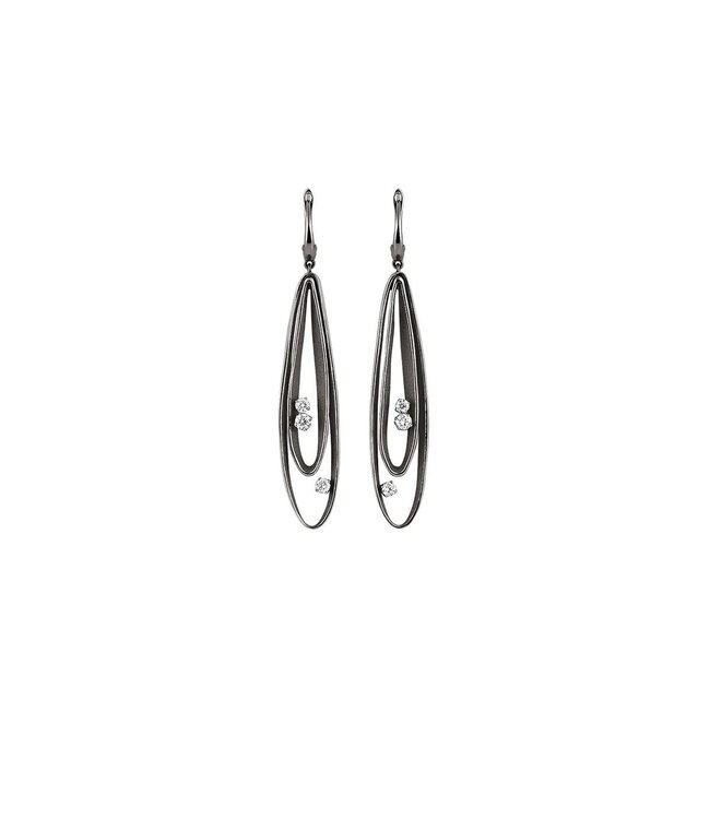 Annamaria Cammilli Velaa Series Earrings, 18Kt Dia ct. 0.38