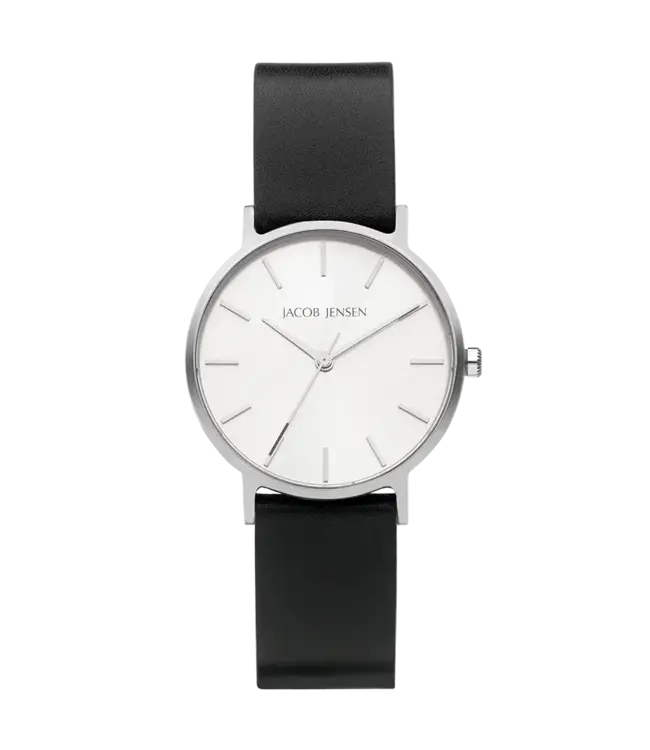 Jacob Jensen Jacob Jensen Timeless Nordic Contemporary JJ170 Damenarmbanduhr 32 mm Titan