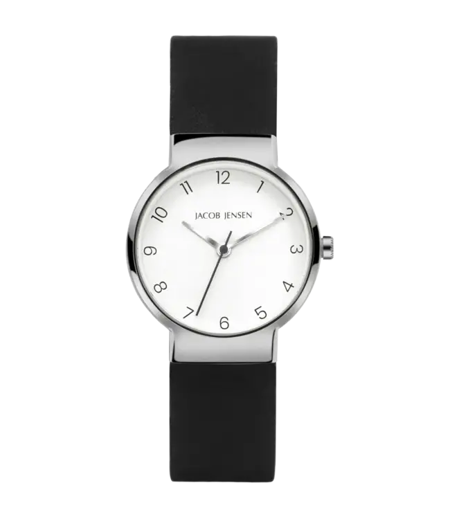Jacob Jensen Jacob Jensen Timeless Nordic Classic Damenuhr 191 – 29 mm Titan