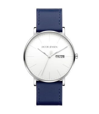 Jacob Jensen Titanium Sapphire Timeless Nordic Contemporary 163
