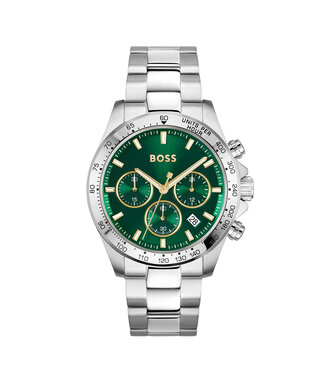 Boss Heren Staal Zilverkleurig Hero 43mm