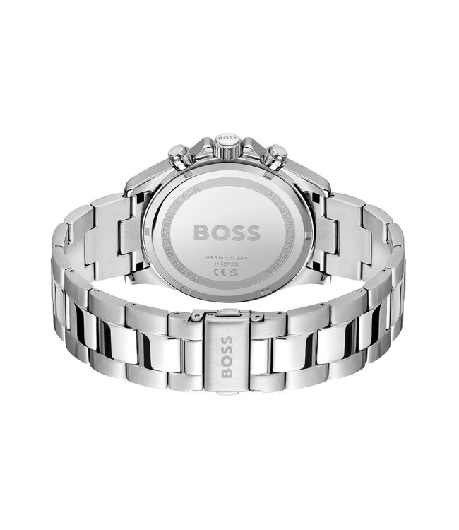 Boss Heren Staal Zilverkleurig Hero 43mm