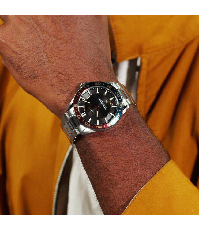 Boss Herren Quarz Runner 3H Armbanduhr HB1514210