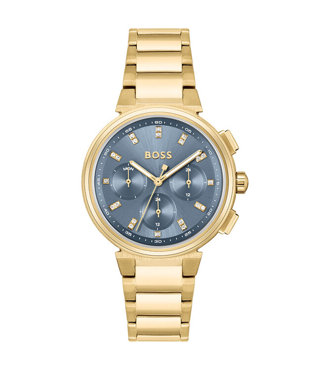 Boss Boss Dames horloge Edelstaal goud ONE 38mm