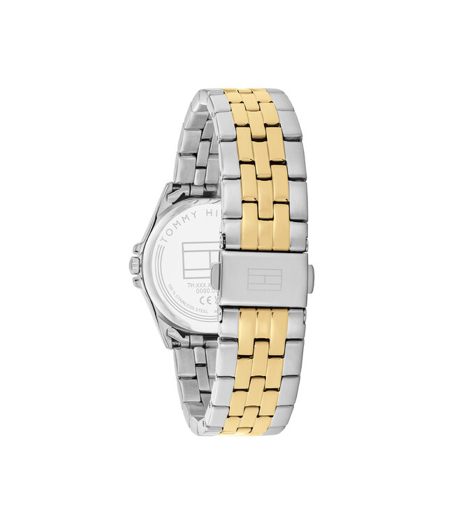Tommy Hilfiger Jade Dames Staal Tweekleurig Wi 30mm
