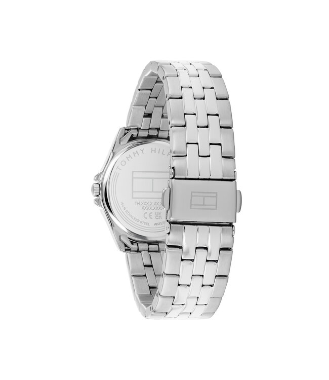 Tommy Hilfiger Jade Dames Staal Staal Taupe 30mm