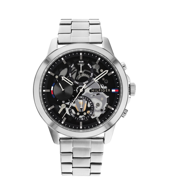 Tommy Hilfiger Henry Heren Staal Ss 44mm