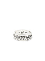 Buddha to Buddha Spinning Ring Nurul XS Zilver
