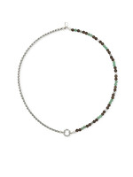 Buddha to Buddha Stacking Ketting Spirit Kraal Zilver Aventurine Smokey Kwarts