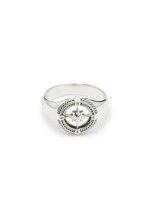 Buddha to Buddha Signet Ring Compass