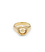 Buddha to Buddha Signet Ring Compass