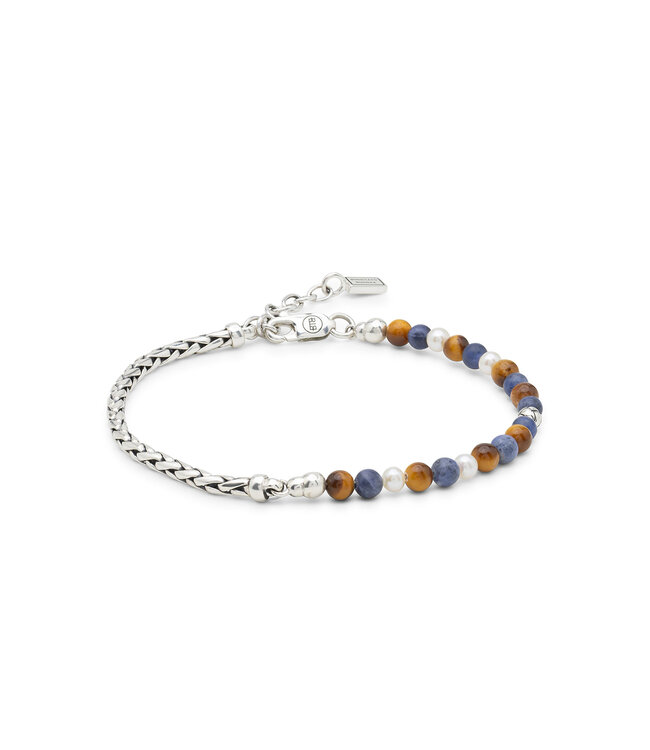 Buddha to Buddha Stacking Armband Spirit Perle Silber