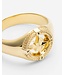 Buddha to Buddha Signet Ring Compass
