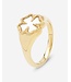 Buddha to Buddha Signet Ring Katja Clover Mother of Pearl