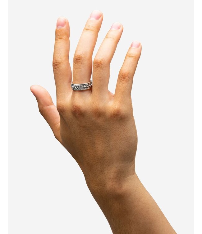 Buddha to Buddha Spinning Ring Nurul XS Silber