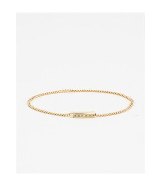 Buddha to Buddha Permanent Armband YG 14kt