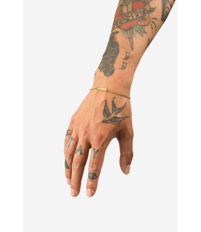 Buddha to Buddha Permanent Armband YG 14kt