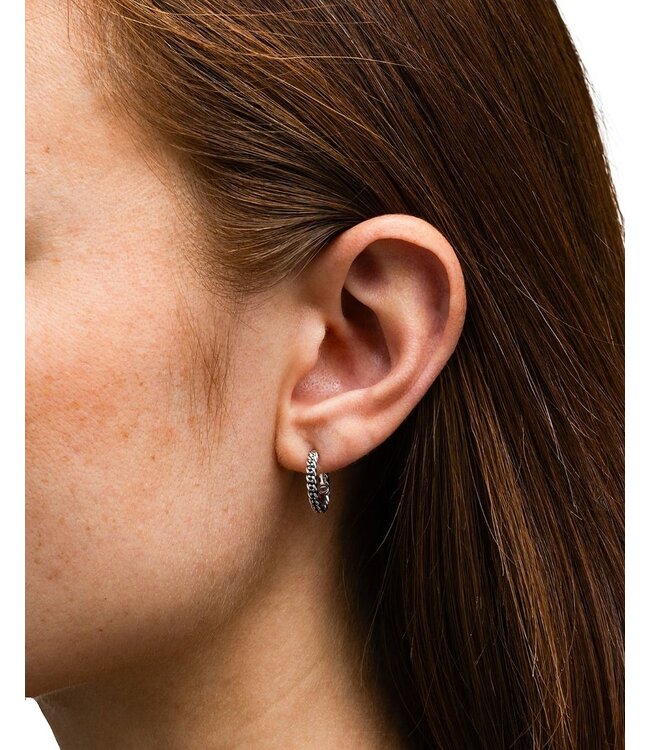 Buddha to Buddha Buddha to Buddha Hoop Nathalie Zilver Single Piece