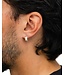 Buddha to Buddha One Dual Hoops Barbara Oorbellen Set Bicolor Zilver Goud