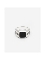 Buddha to Buddha Ring Tangguh Small Zilver Onyx