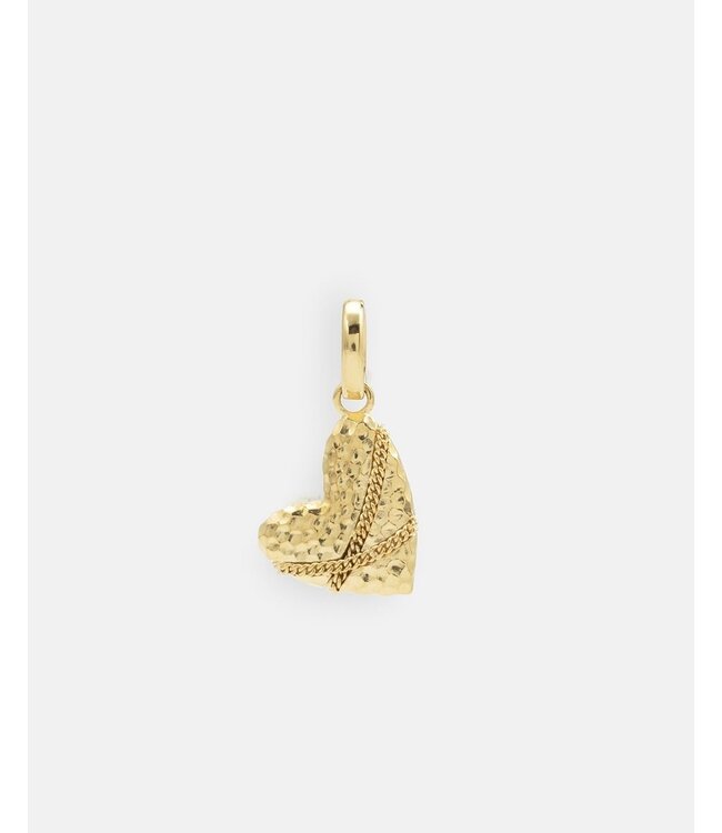 Buddha to Buddha Silver Heart Pendant