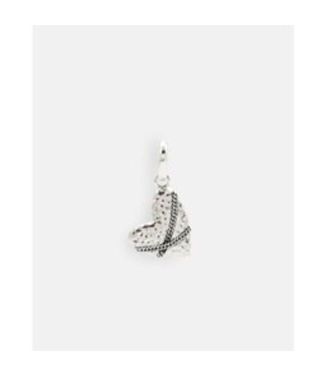 Buddha to Buddha Herz-Anhänger Silber