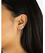 Buddha to Buddha Heart Double Chain Studs Single Piece