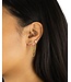 Buddha to Buddha Heart Double Chain Studs Single Piece